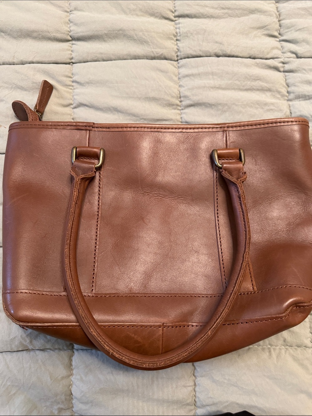 LLBean,Vintage,ToteBagClassic Dark Brown Leather